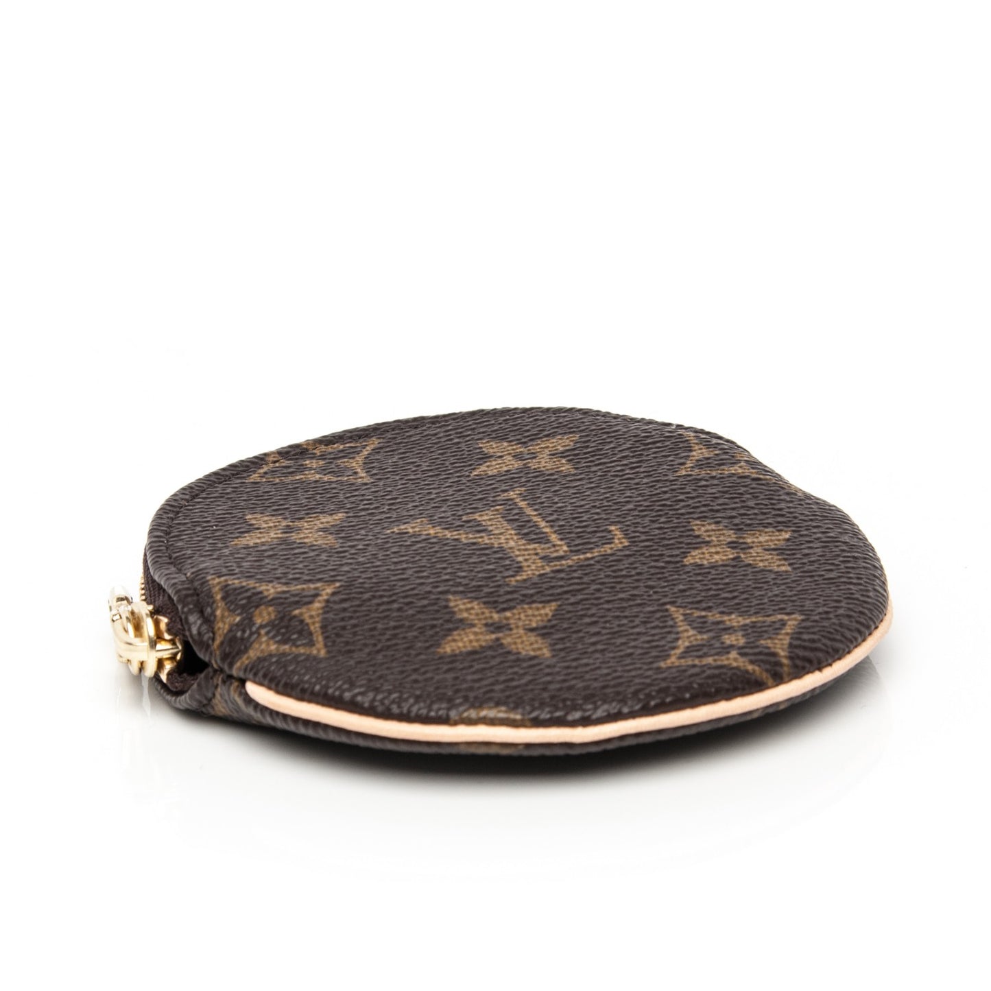 Monogram Round Coin Purse