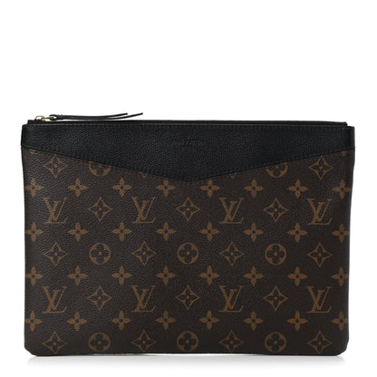 Louis Vuitton Monogram Daily Pouch Black 1 of 8