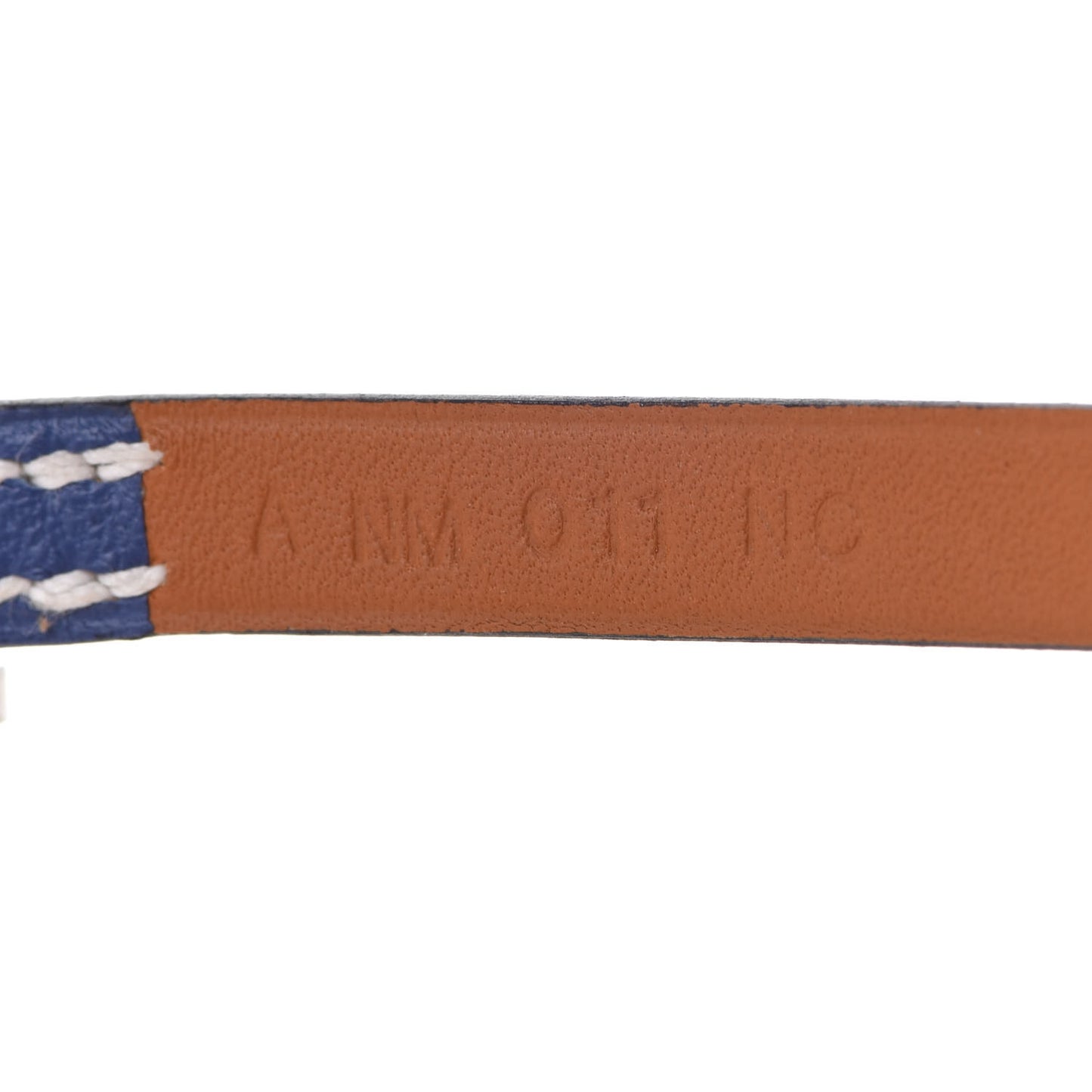 Swift Hapi 3 MM Triple Tour Bracelet T2 Bleu Saphir