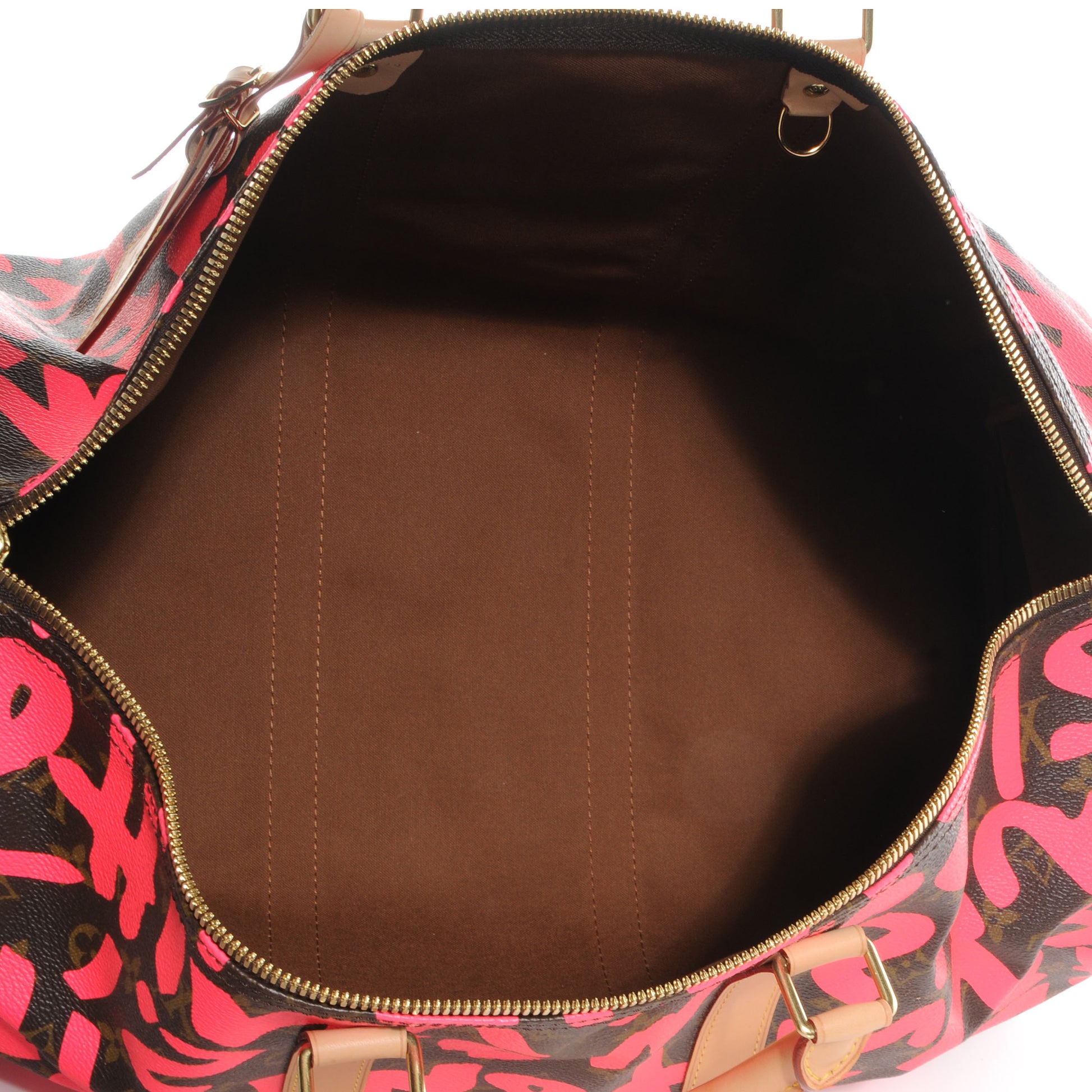 Louis Vuitton Graffiti Keepall 45 Fuchsia 5 of 8