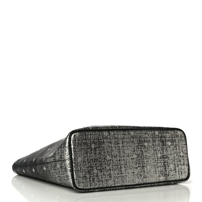 MCM Gradation Visetos Medium Anya Shopper Tote Black 4 of 9