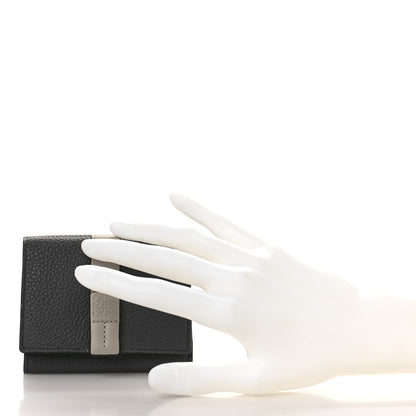 Loewe Grained Calfskin Compact Wallet Antracite 2 of 10