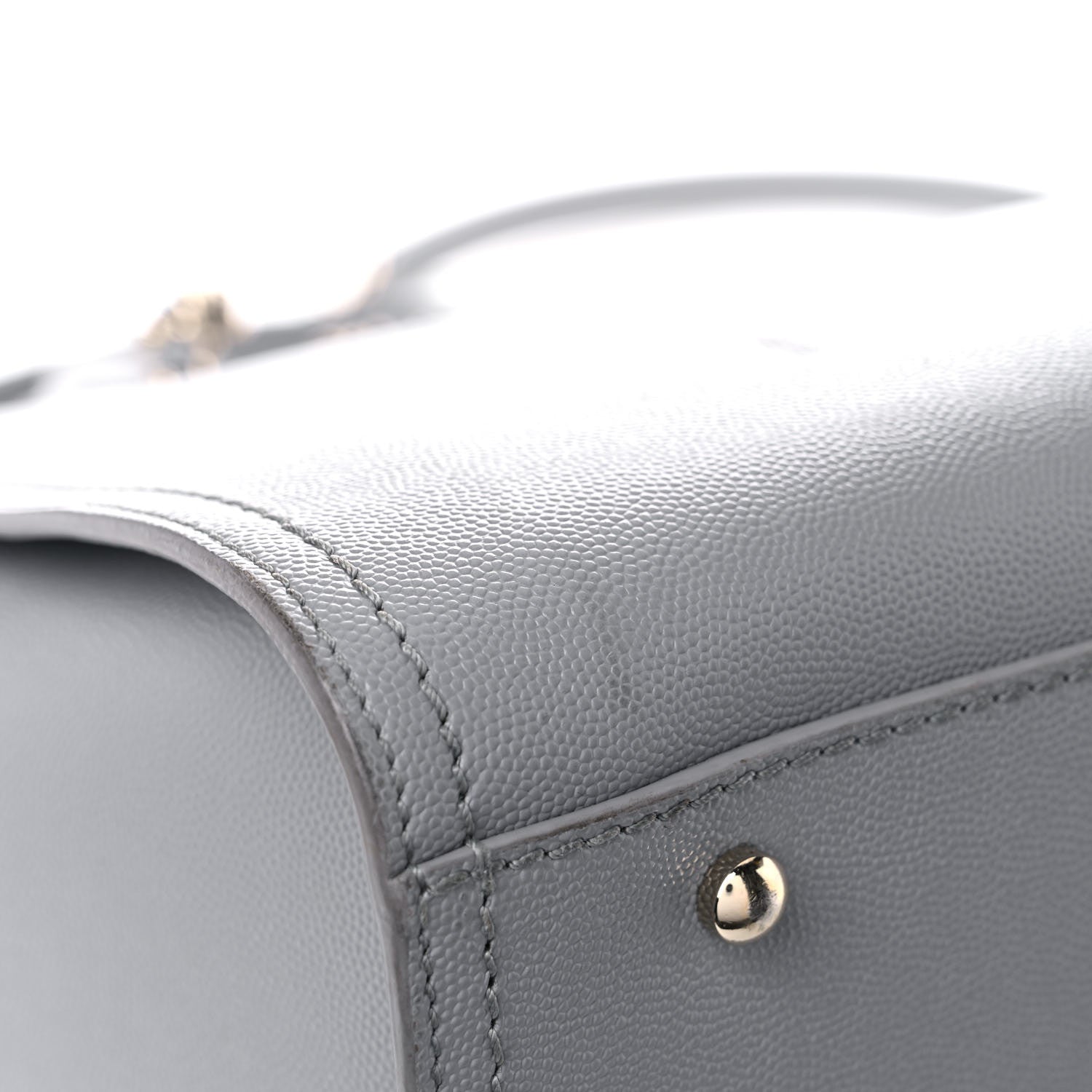 Chanel Caviar Studded Small Deauville Tote Grey 14 of 18