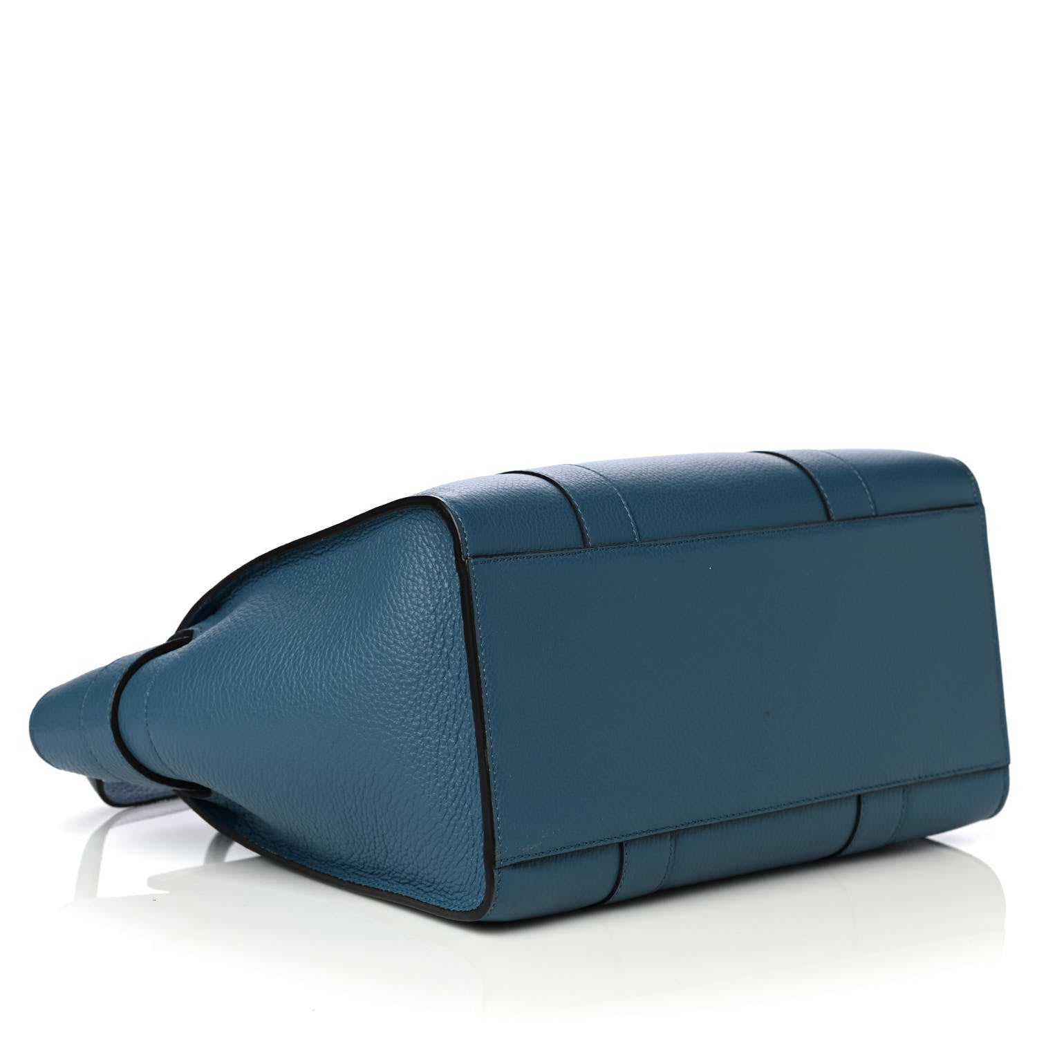 Mulberry Small Classic Grain Mini Zipped Bayswater Blue 5 of 14