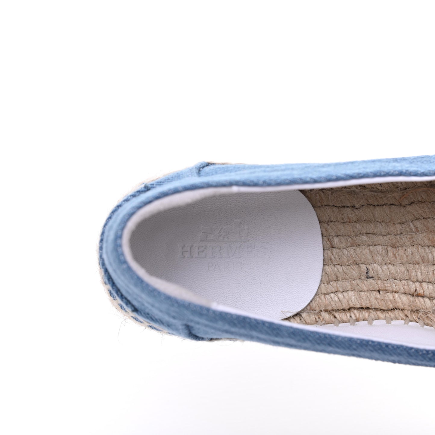 Denim Canvas Womens Trip Espadrilles 35 Bleu Clair
