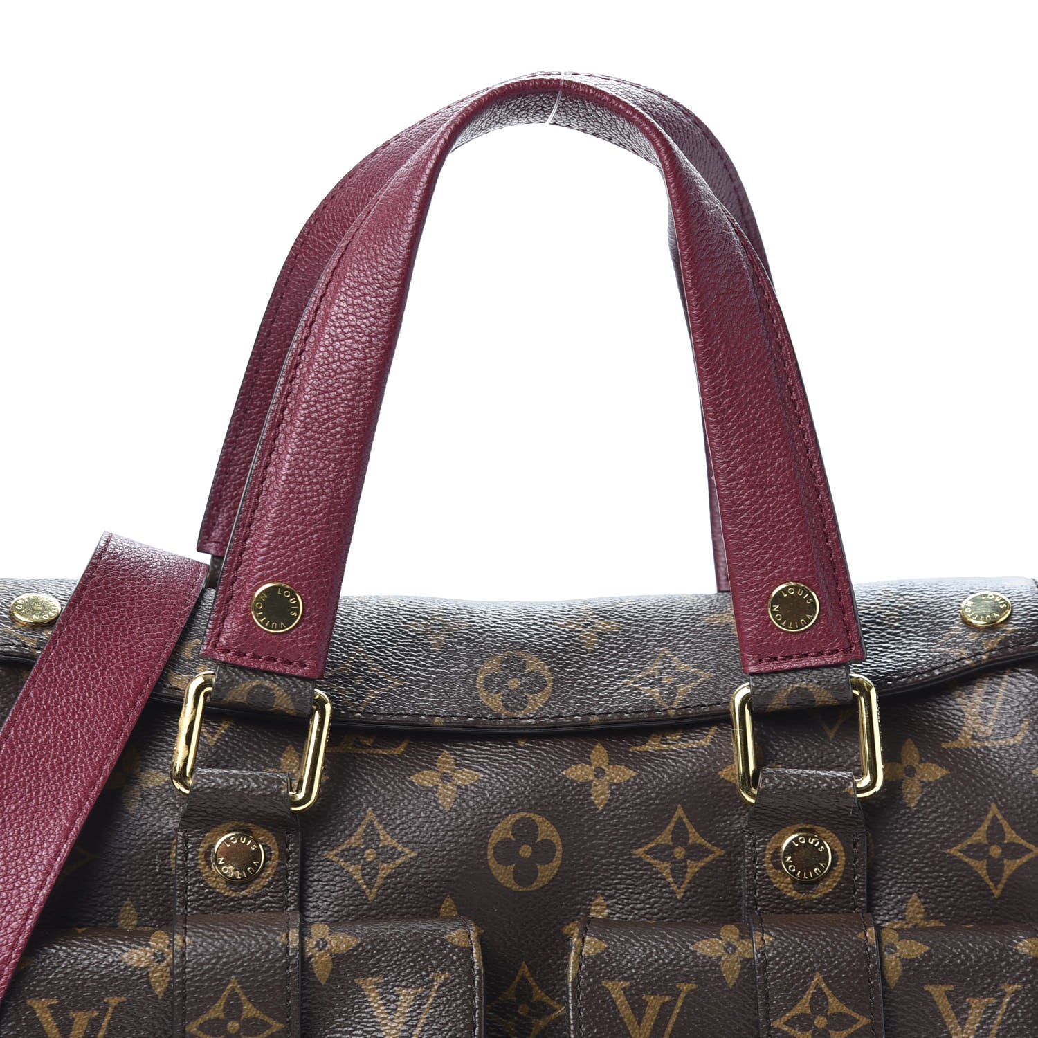Louis Vuitton Monogram Manhattan NM Raisin 9 of 9