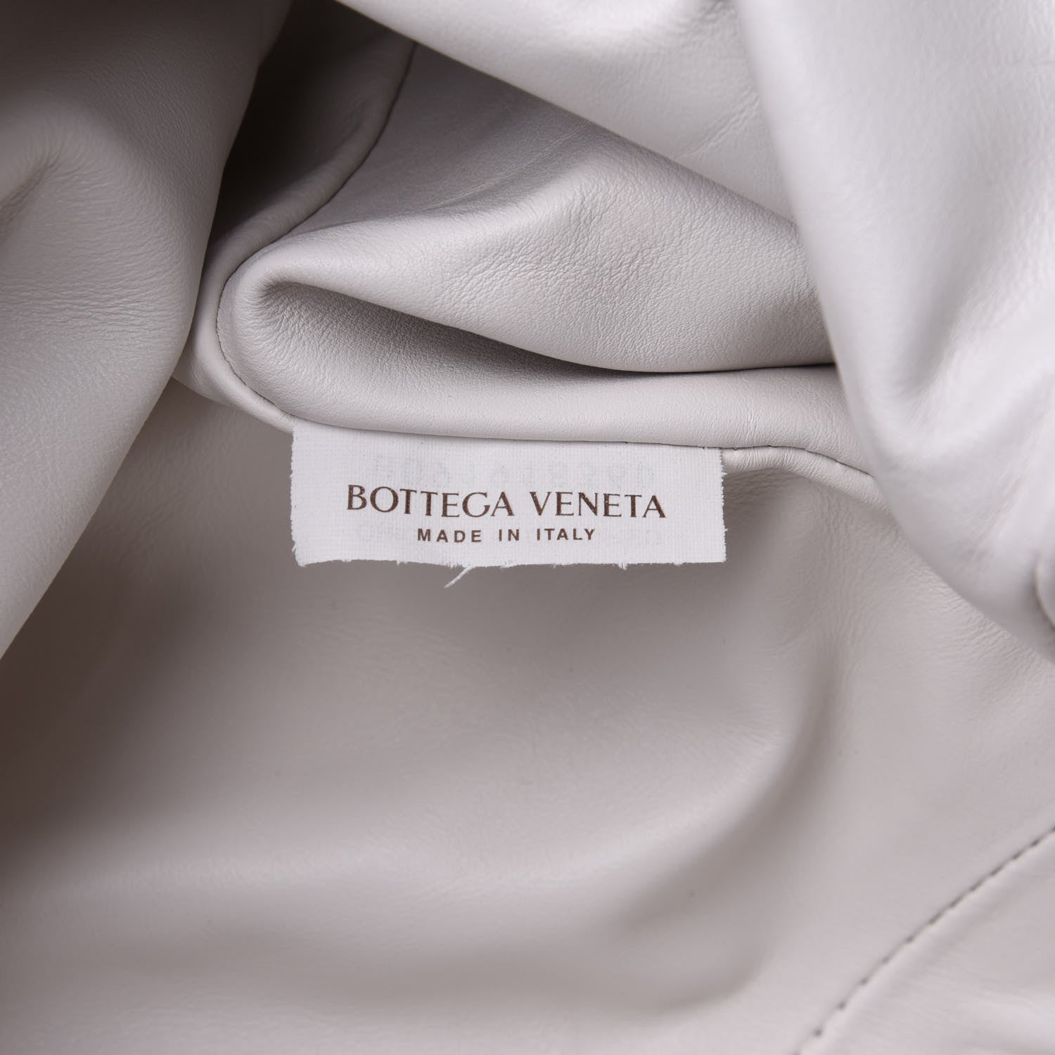 Bottega Veneta Smooth Butter Calf The Pouch Oversized Clutch Mist 6 of 10