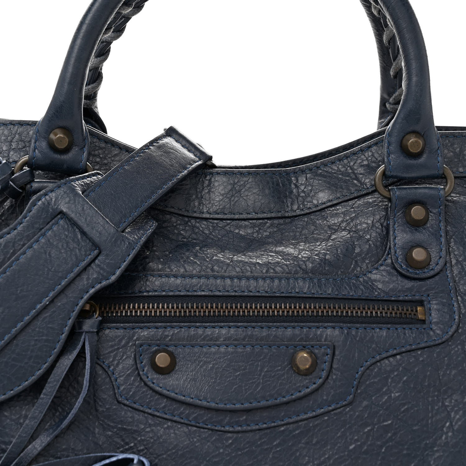 Balenciaga Agneau Classic Hardware City Bleu Obscur 7 of 13