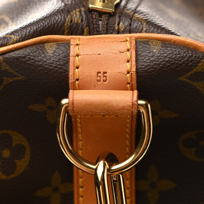 Louis Vuitton Monogram Keepall Bandouliere 55 15 of 16