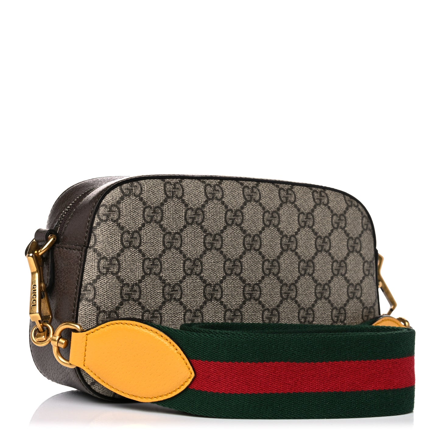 GG Supreme Monogram Web Neo Vintage Shoulder Bag Beige New Acero Crop