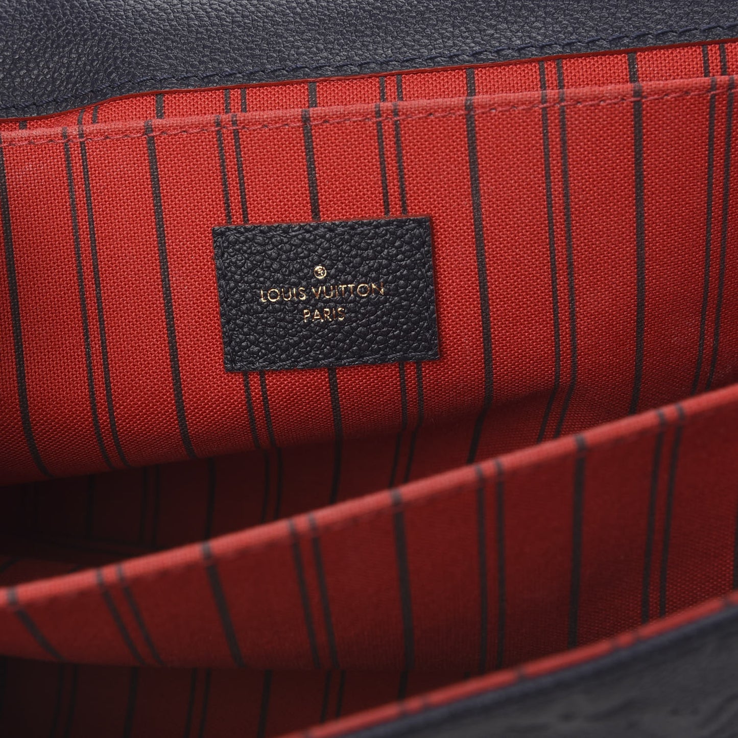 Empreinte Pochette Metis Marine Rouge