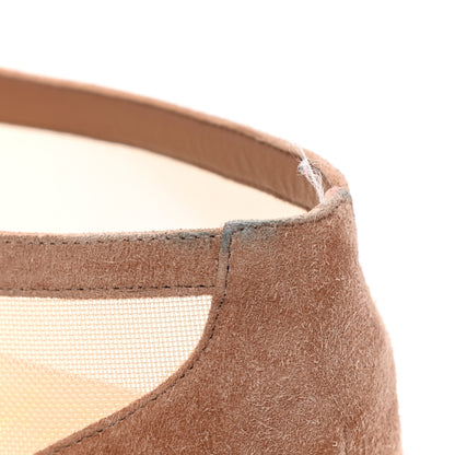 Christian Louboutin Veau Velours Rete Galativi Flats 38.5 Courtisane 9 of 14