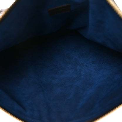 Louis Vuitton Calfskin Embossed Monogram Coussin Hobo MM Chocolate 5 of 9