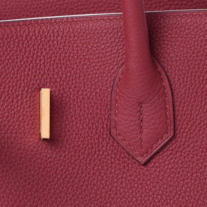 Hermes Togo Birkin 35 Rouge Grenat 26 of 38