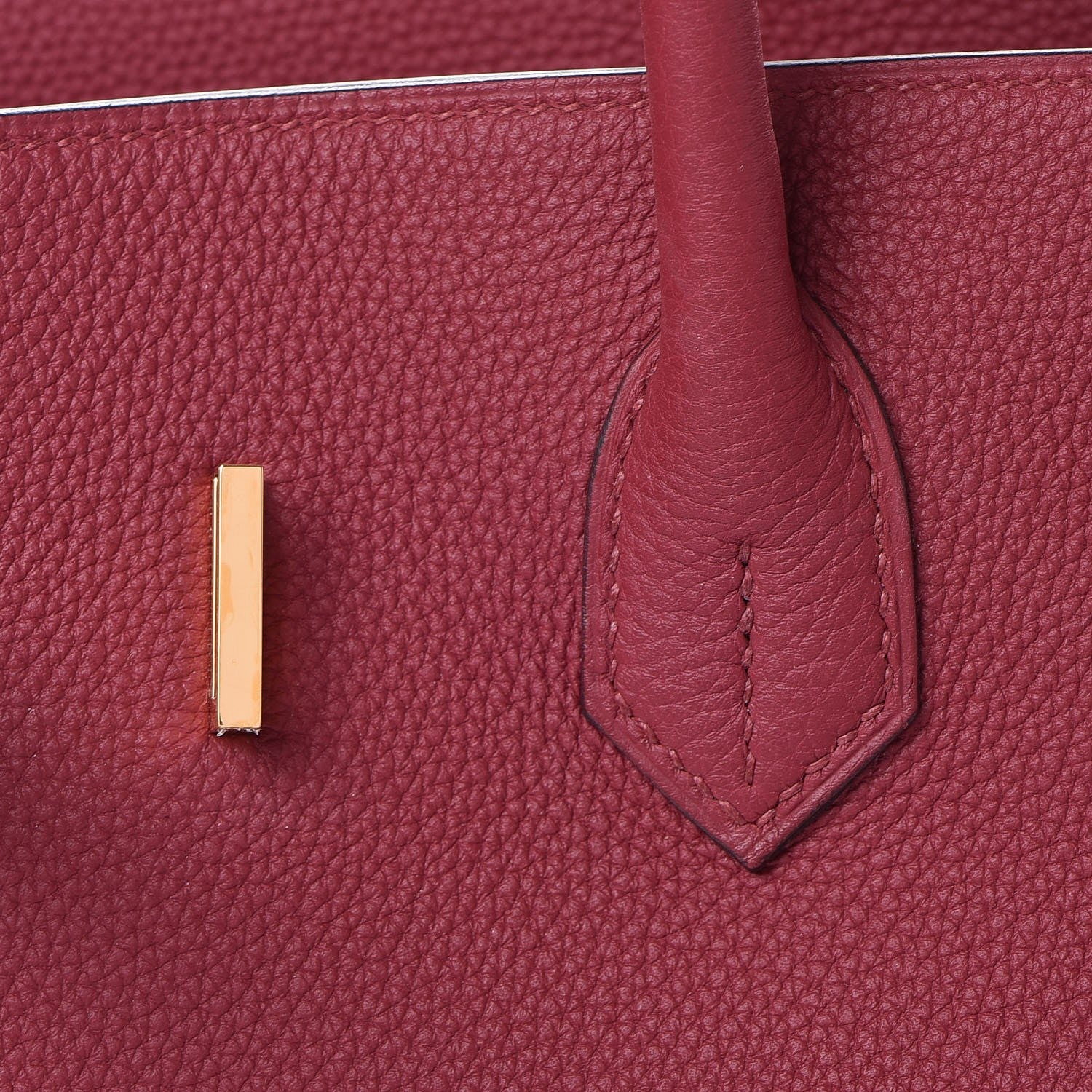 Hermes Togo Birkin 35 Rouge Grenat 26 of 38