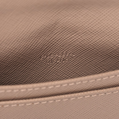 Prada Saffiano Metal Bar Card Holder Cammeo 7 of 7
