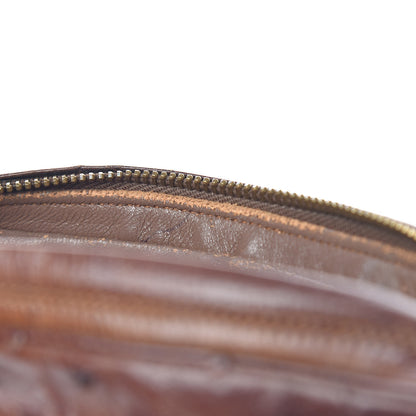 Chanel Ostrich Tassel Camera Case Brown 10 of 24