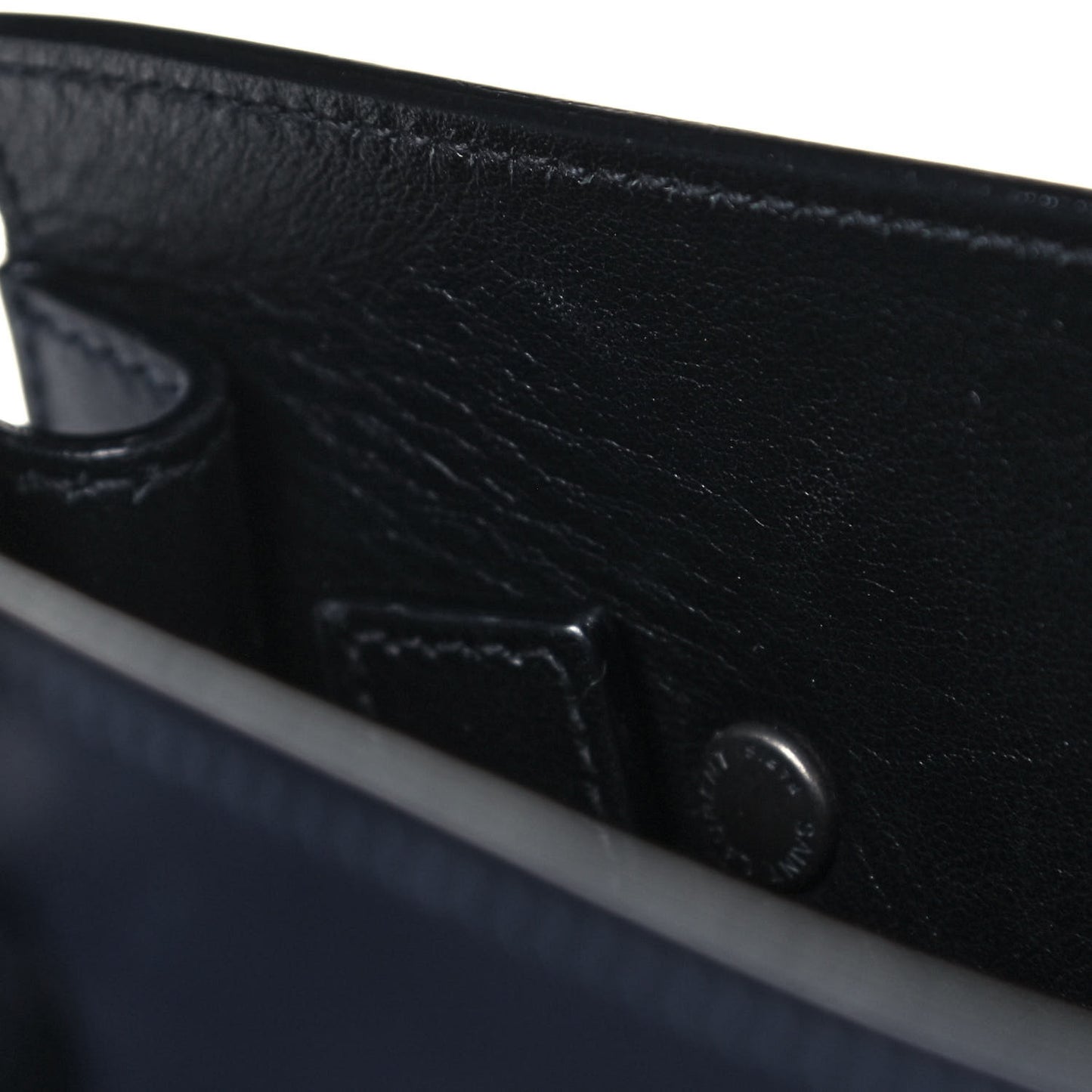 Calfskin Baby Sac De Jour Navy
