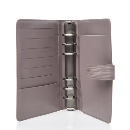Louis Vuitton Epi Medium Ring Agenda Cover Lilac 5 of 8