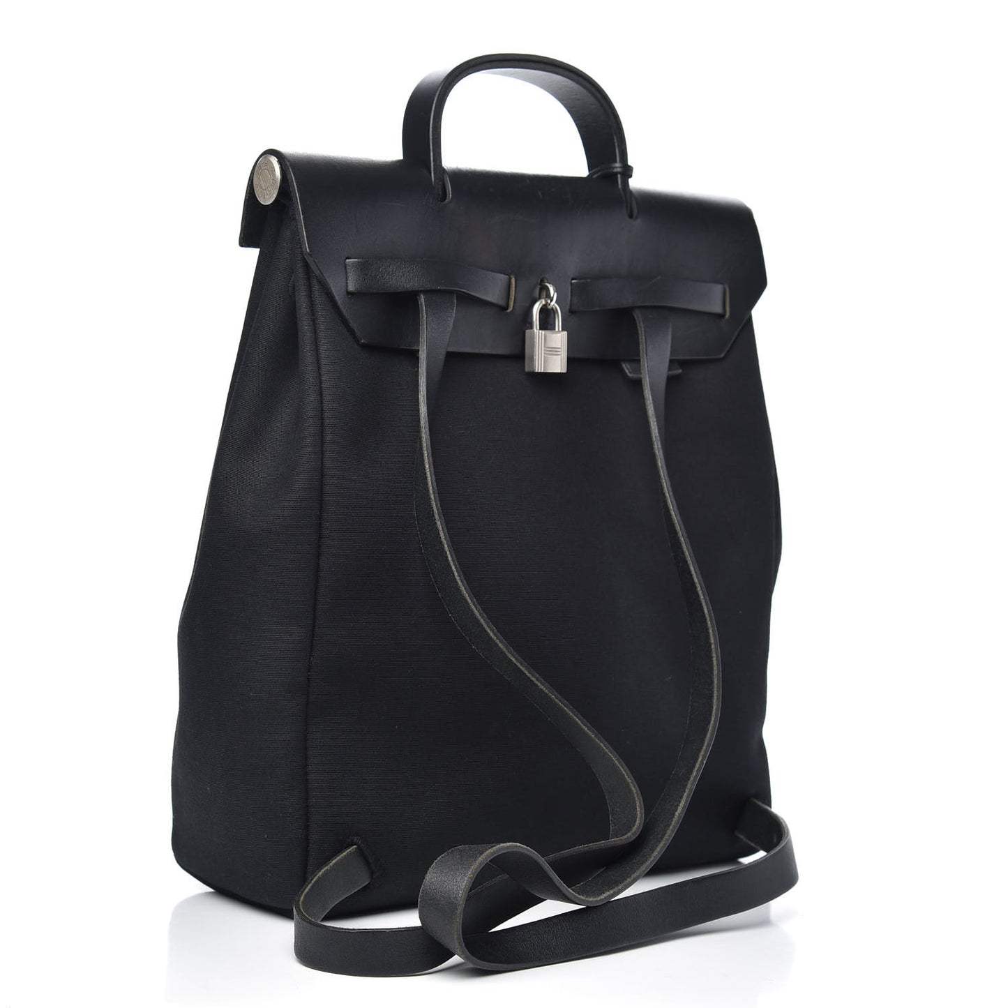 Toile Vache Calfskin Herbag 39 MM Black