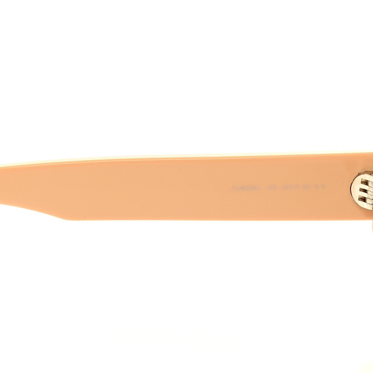 Celine Acetate Triomphe 01 Sunglasses CL 40238U Beige 6 of 7