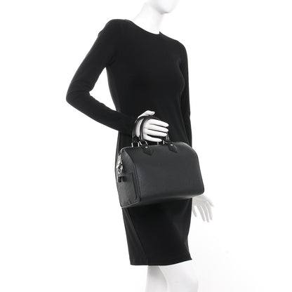 Louis Vuitton Epi Speedy Bandouliere 25 Black 3 of 8