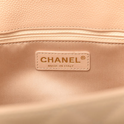 Chanel Caviar Quilted Grand Shopping Tote GST Beige Clair 8 of 12