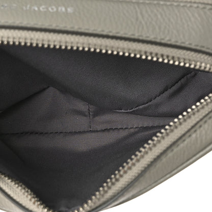 Marc Jacobs Grained Calfskin Quilted The Moto Shot 21 Bag Silver Sage 5 of 9