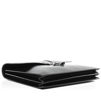 Hermes Box Sac a Depeche 41 Serviette Briefcase Noir 4 of 8