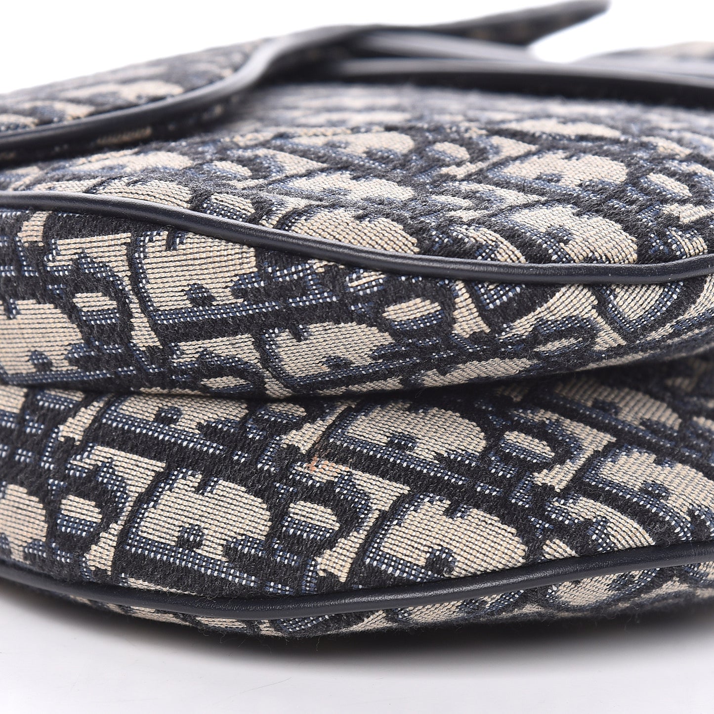 Oblique Saddle Bag Blue