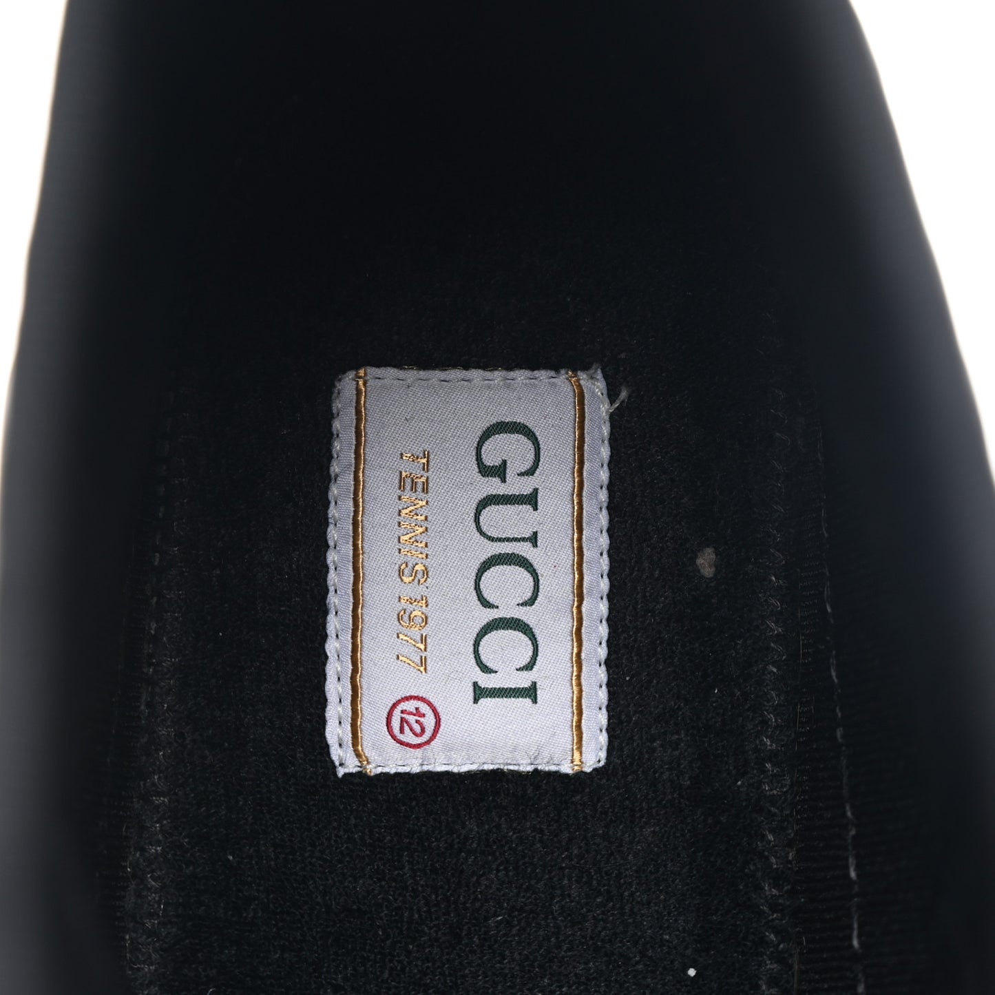 Econyl Nylon Web Monogram Off The Grid Mens 1977 Tennis High Top Sneakers 12 Black