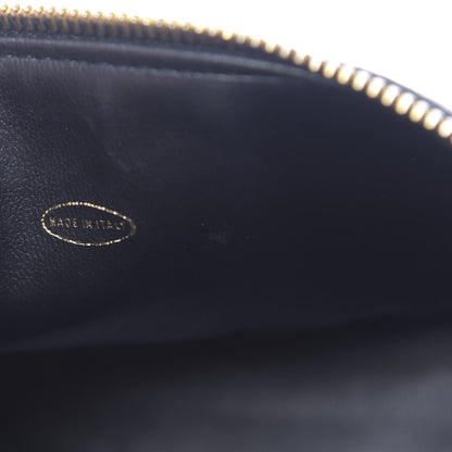Chanel Lambskin Vanity Cosmetic Case Black 7 of 12