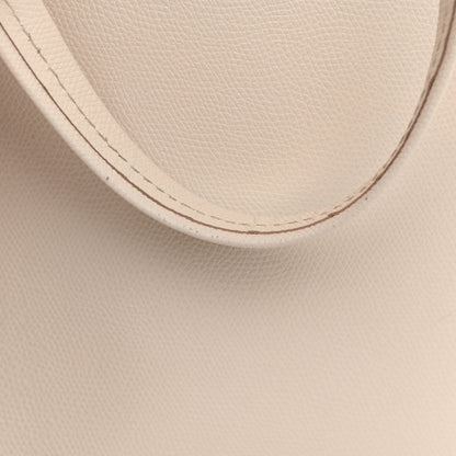 Celine Grained Calfskin Medium Horizontal Cabas Phantom White 11 of 17