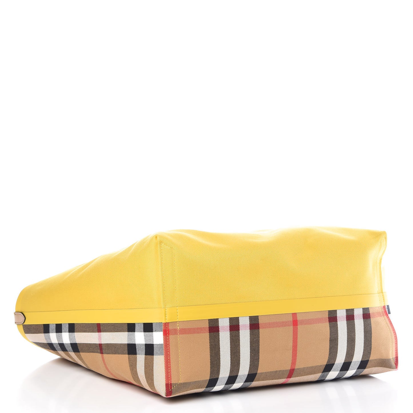 Vintage Check Large The Giant Reversible Tote Antique Yellow Golden Yellow