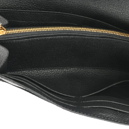 Louis Vuitton Empreinte Sarah Wallet NM Black 5 of 11