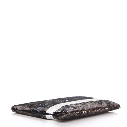 Prada Sequin Stripe Clutch Multicolor 6 of 10