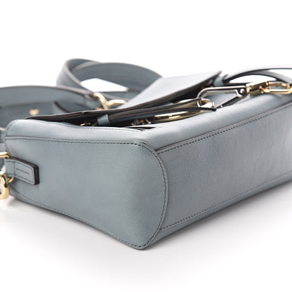 Chloe Calfskin Mini Faye Day Shoulder Bag Cloudy Blue 7 of 8