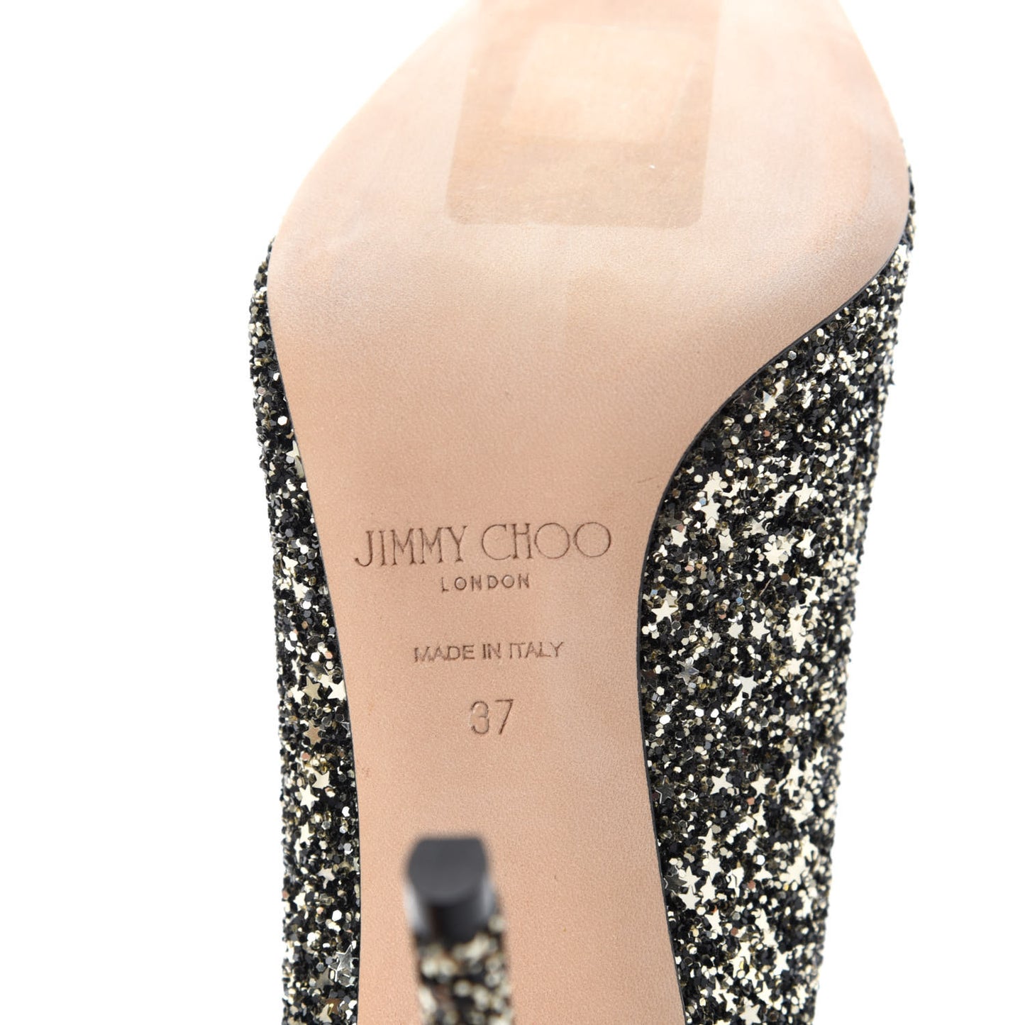 Coarse Star Glitter Romy 100 Pumps 37 Gold Mix