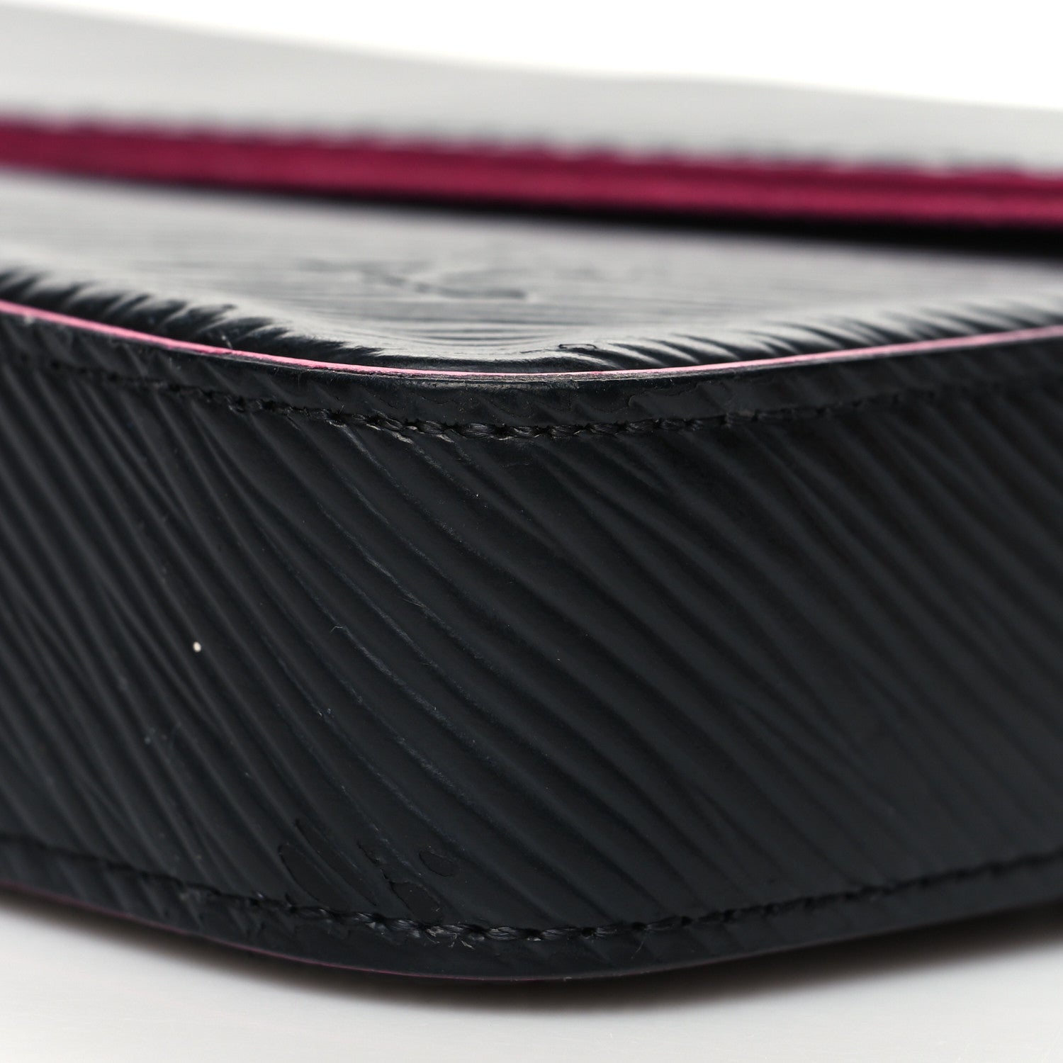 Louis Vuitton Epi Pochette Felicie Black Hot Pink 12 of 13