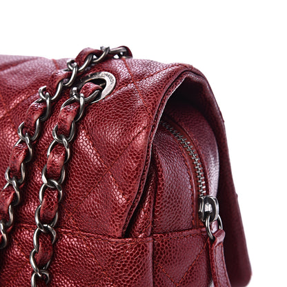 Chanel Caviar Quilted Jumbo Easy Flap Red 11 of 13