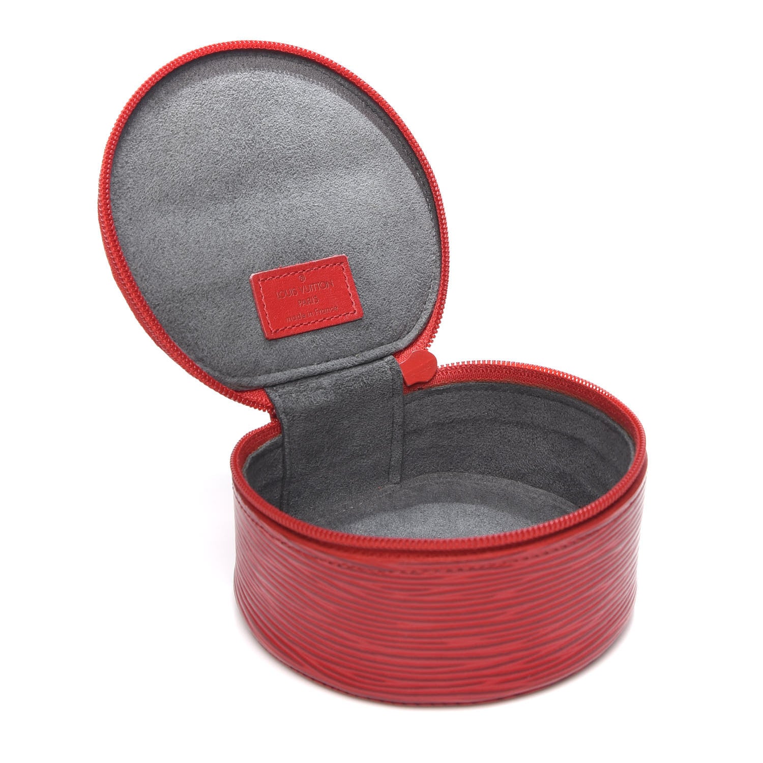 Louis Vuitton Epi Ecrin Bijoux 10cm Jewelry Box Case Red 5 of 6