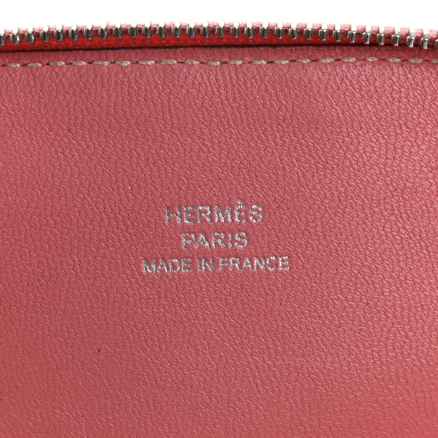 Hermes Chevre Mysore In-The-Loop-To-Go Pochette Rose Lipstick 6 of 12