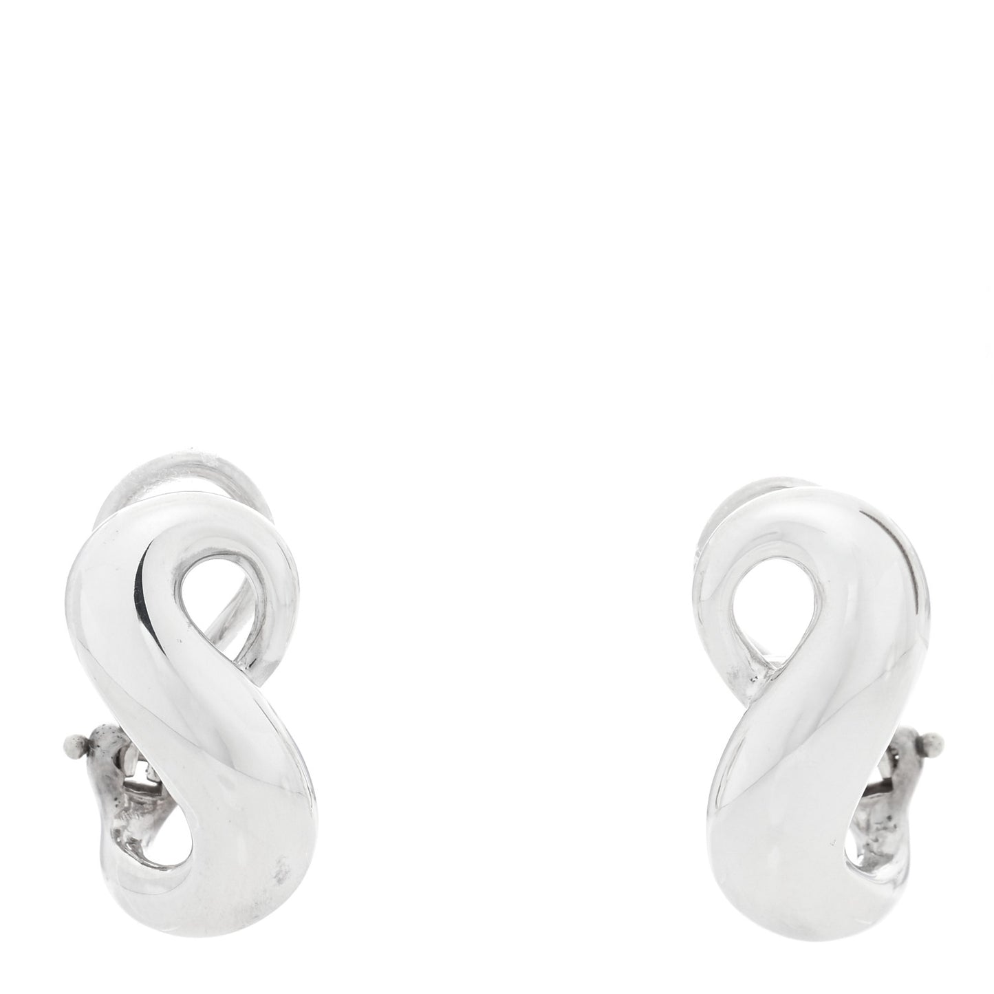 Sterling Silver Figure 8 Earrings