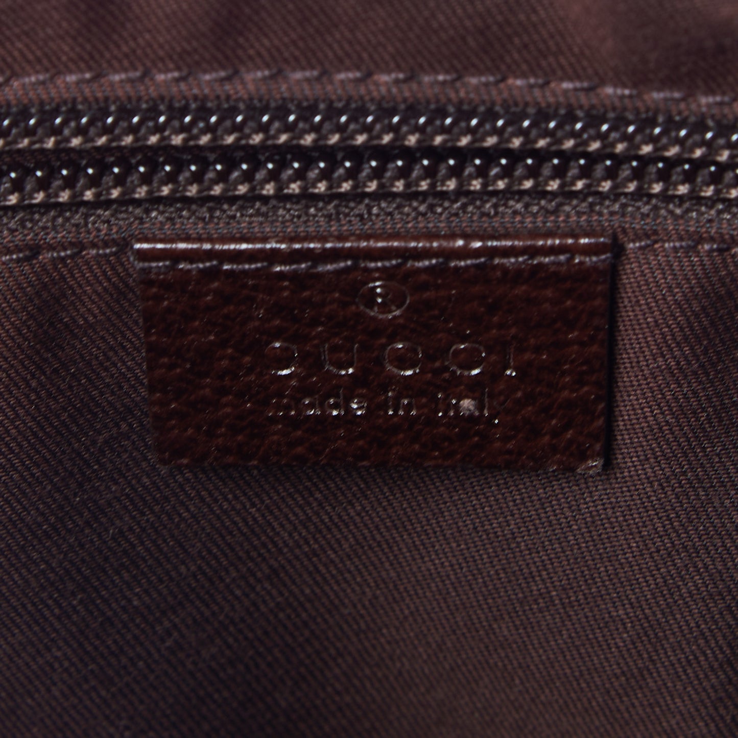 Monogram Medium Half Moon Hobo Dark Brown
