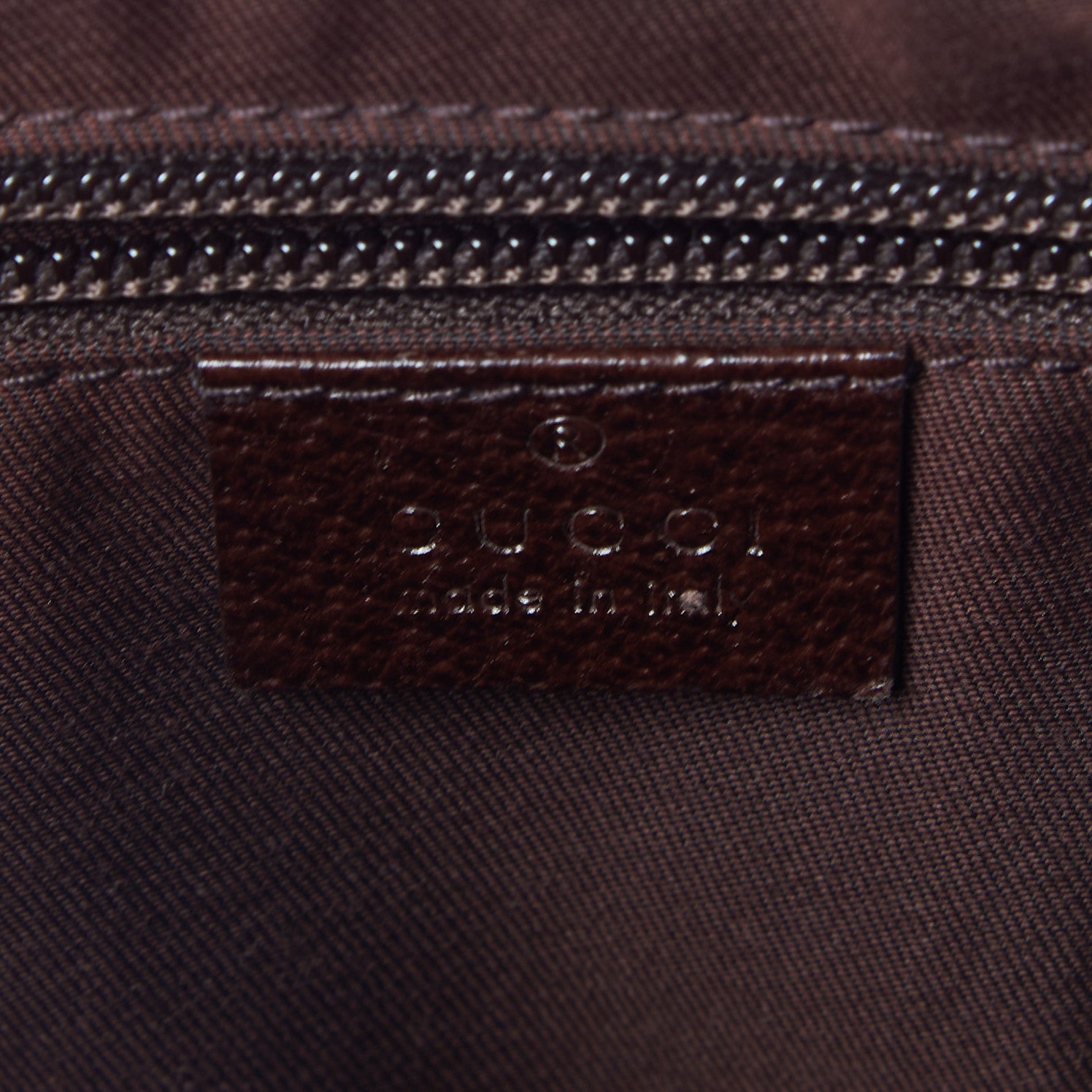 Gucci Monogram Medium Half Moon Hobo Dark Brown 7 of 8
