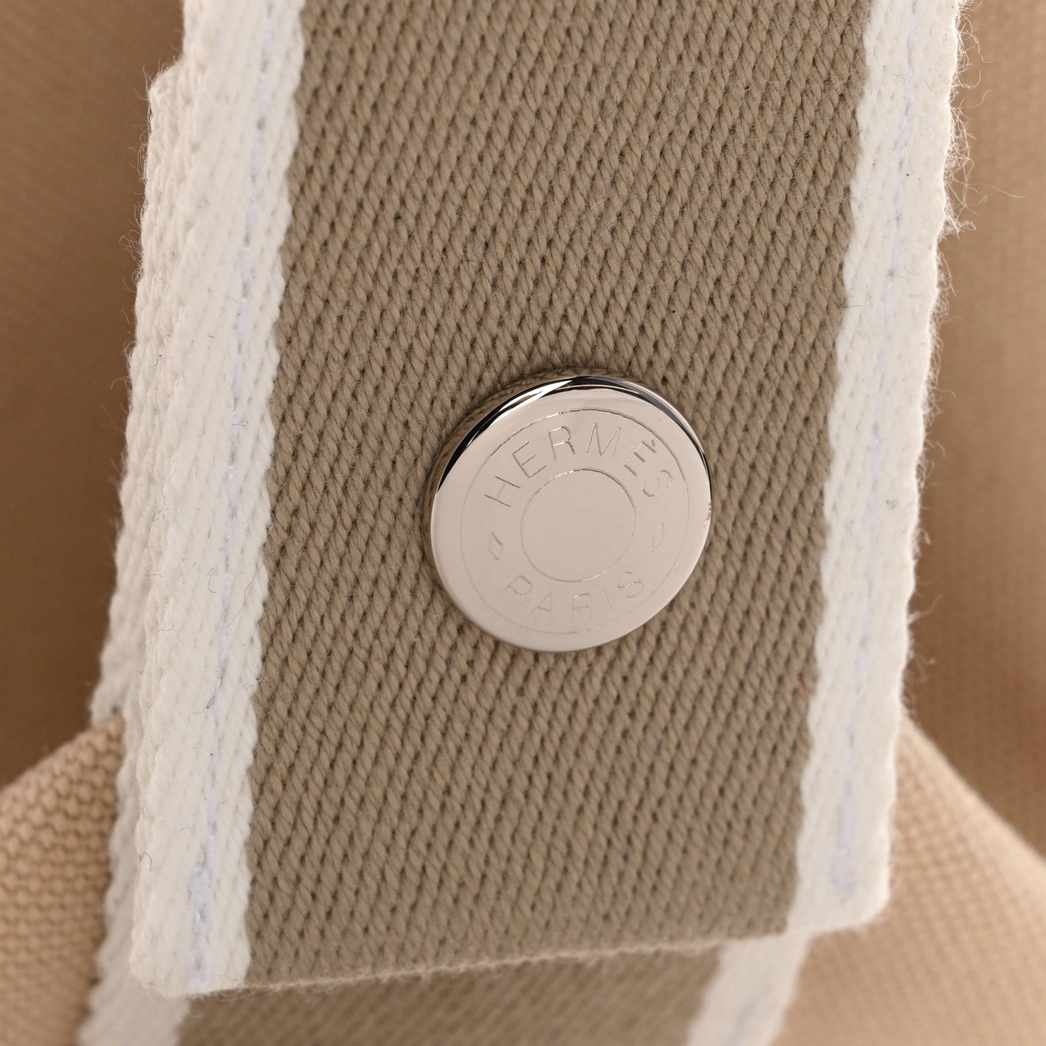 Hermes Canvas Small Bride-A-Brac Pouch Natural 8 of 8