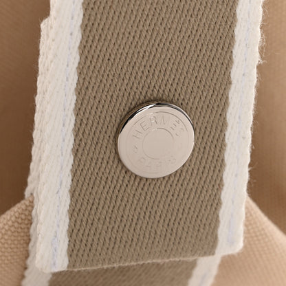 Hermes Canvas Small Bride-A-Brac Pouch Natural 8 of 8