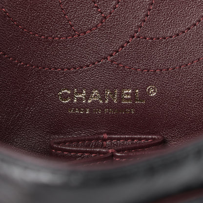 Chanel Aged Calfskin Quilted 2.55 Reissue 225 Flap Black 6 of 12