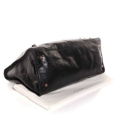 Balenciaga Agneau Giant 12 Rose Gold Hardware Work Black 4 of 11