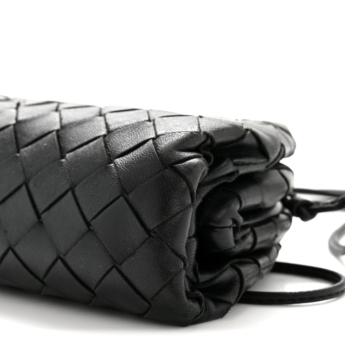 Nappa Intrecciato The Mini Pouch Black